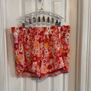 Avia lined floral shorts